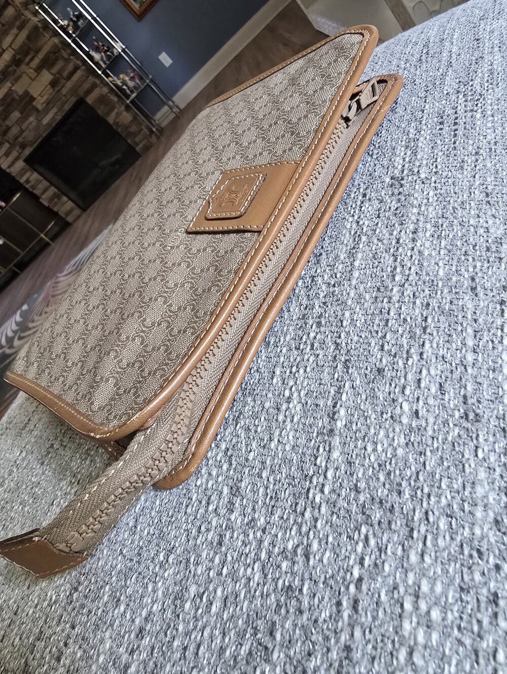 Authentic Celine Vintage Pouch Bag - Picture 8 of 12
